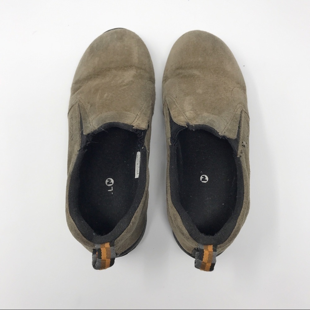 Merrell Kids Novica Tan Slip On Loafers Shoes